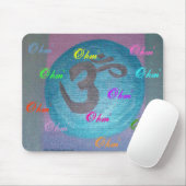 Tapis De Souris Puissance de yoga d'Ohm (Avec souris)