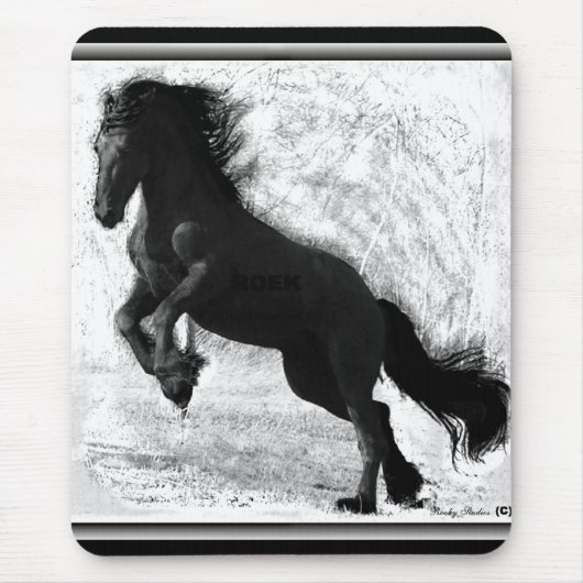 Tapis De Souris Puissance frisonne Mousepad (Devant)