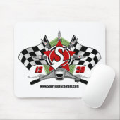 Tapis De Souris Puissance Mousepad de scooter de Sportique (Avec souris)