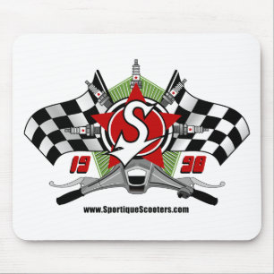Tapis De Souris Puissance Mousepad de scooter de Sportique