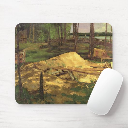 Tapis De Souris Puits de sciure, 1876 (Avec souris)