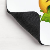 Tapis De Souris puking émoji (Coin)