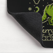 Tapis De Souris Pull de Noël moche dinosaure - Noël drôle  (Coin)
