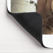 Tapis De Souris Puma frappant une pose (Coin)