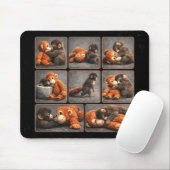 Tapis De Souris Punch Bébé Singe (Avec souris)