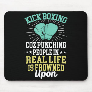 Tapis De Souris Punch Les Gens Sont Congelés Sur Ki Sarcastique Dr