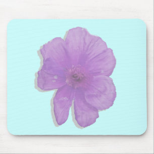Tapis De Souris Punch violet / Fleur PopArt