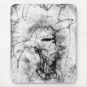 Tapis De Souris Punk Rocker avec Mohawk (Devant)