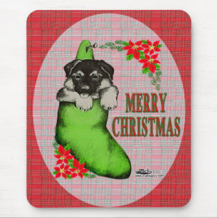 Tapis De Souris Puppy de Merry Christmas