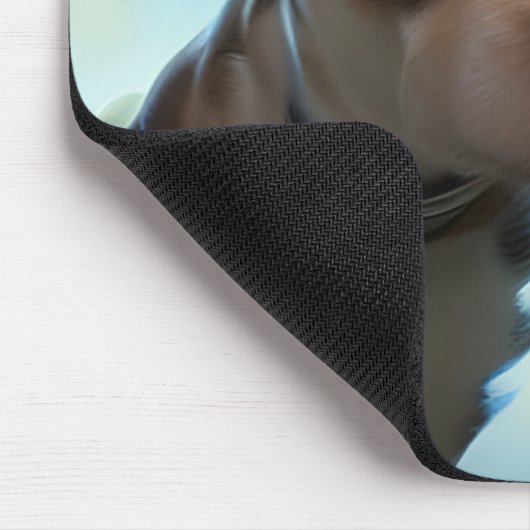 Tapis De Souris Puppy en cours d'exécution dans l'espace (Coin)