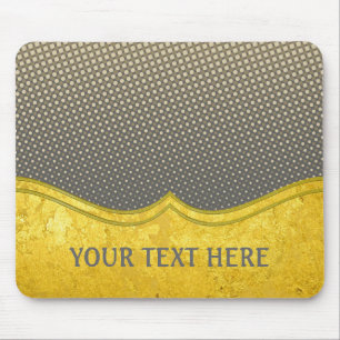 Tapis De Souris PURE OR motif / feuille d'or + votre photo et votr