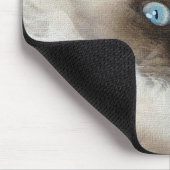 Tapis De Souris Purebred Birman Fluffy Cat Mousepad (Coin)