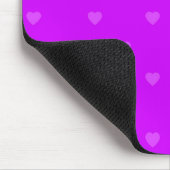 Tapis De Souris Purple hearts (Coin)