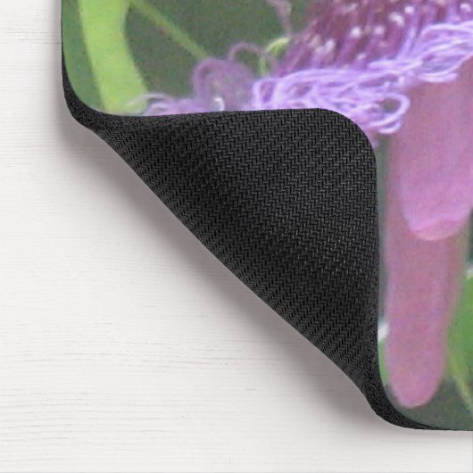 Tapis De Souris Purple Passion Fleur Photo Mousepad (Coin)