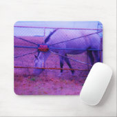 Tapis De Souris Purple Propriété Privée Horse (Avec souris)