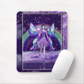 Tapis de souris Purple Rain fée (Avec souris)