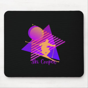 Tapis De Souris Purple Rose Colorado Ski Cooper Leadville C