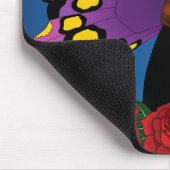Tapis De Souris Purple Sugar Crâne Fée (Coin)