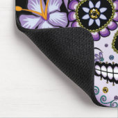 Tapis De Souris Purple Sugar Skull (Coin)