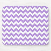 Tapis De Souris Purple Zigzag, Purple Chevron, Motif géométrique (Devant)