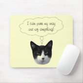 Tapis De Souris Purr My Way Out of Anything Mousepad (Avec souris)