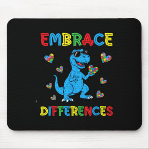 Tapis De Souris Puzzle Dinosaure T-Rex Accepter les Différences Au
