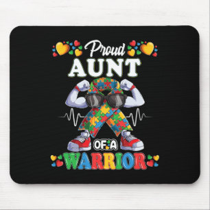Tapis De Souris Puzzle Ruban Autistique Tante De Sensibilisation s