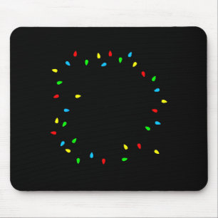 Tapis De Souris Pyjamas de Noël assortis pour famille Joyeux et Lu