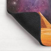 Tapis De Souris Pyramides égyptiennes Gizeh rencontre espace et OV (Coin)