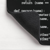 Tapis De Souris Python Code-Votre mère était un hamster (Coin)