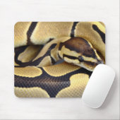Tapis De Souris Python jaune et noir 3 de boule (Avec souris)