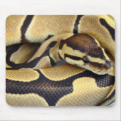 Tapis De Souris Python jaune et noir 3 de boule (Devant)