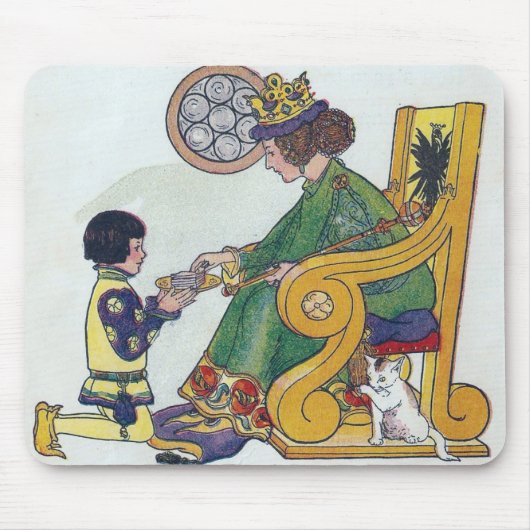 Tapis De Souris Q est pour Queen (Devant)