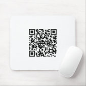 Tapis De Souris QR-Code Mousepad (Avec souris)