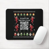 Tapis De Souris Qr Trump Dance Code Président Analyse De L'Instruc (Avec souris)
