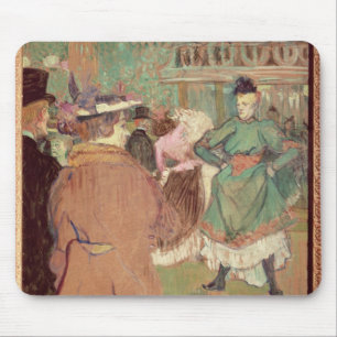 Tapis De Souris Quadrille de Henri De Toulouse-Lautrec   au fard à