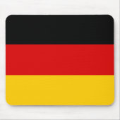 Tapis De Souris Qualité du drapeau allemand (Devant)