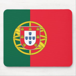Tapis De Souris Qualité du drapeau portugais