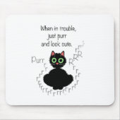 Tapis De Souris Quand dans le problème (Devant)