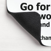 Tapis De Souris Quand la vie est stressante (Coin)