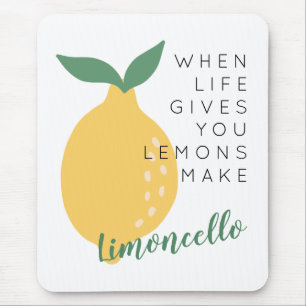 Tapis De Souris Quand La Vie Vous Donne Des Citrons Font Du Limonc