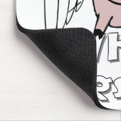 Tapis De Souris Quand les porcs volent (Coin)
