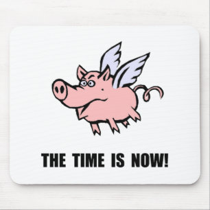 Tapis De Souris Quand les porcs volent