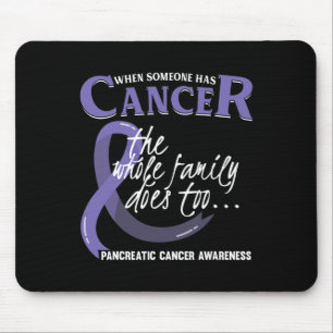 Tapis De Souris Quand Quelqu'Un A Un Cancer Pancréatique, Toute La