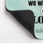 Tapis De Souris Quant à moi et ma maison Bible Verse (Coin)