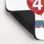 Tapis De Souris quarantième conceptions d'anniversaire (Coin)