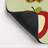 Tapis De Souris Quartet d'Apple de plaid (Coin)