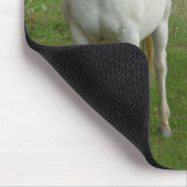 Tapis De Souris Quartier blanc Cheval Mousepad (Coin)