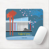 Tapis De Souris Quartier Lac Como (Avec souris)