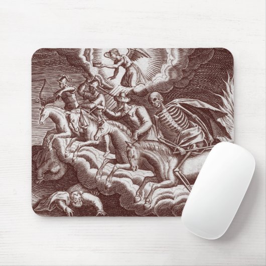 Tapis De Souris Quatre cavaliers de l'apocalypse Mousepad (Avec souris)